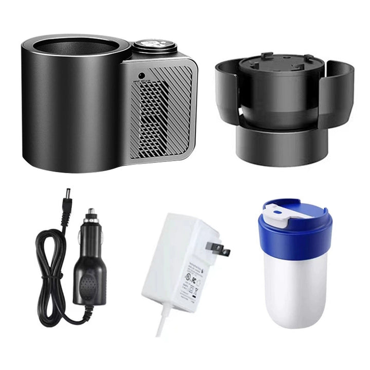 2-in-1 Smart Car Cup Holder — Keeps Drinks Hot or Cold While You Drive