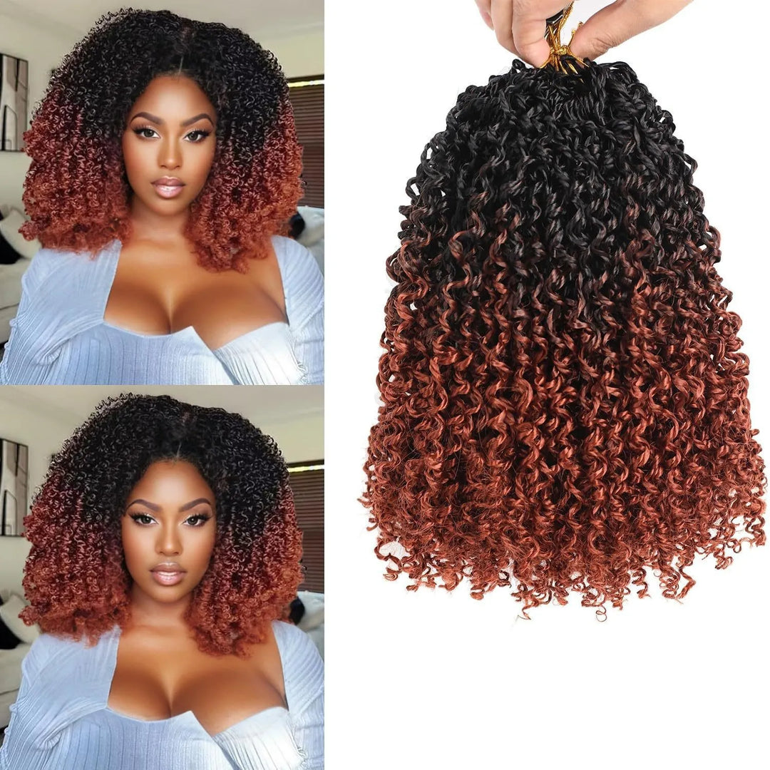 Crochet Curly Hair – 100% Human Hair Pre-Looped, Kinky Coily