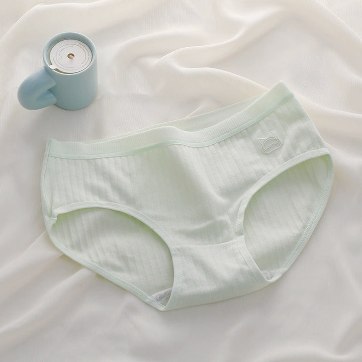 4-Pack Women’s Cotton Briefs — Soft, Breathable, No-Shrink Everyday Comfort