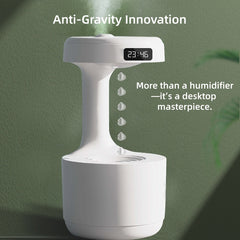 Anti-Gravity Humidifier | Whisper-Quiet, Auto-Off &amp; Senior-Friendly Design