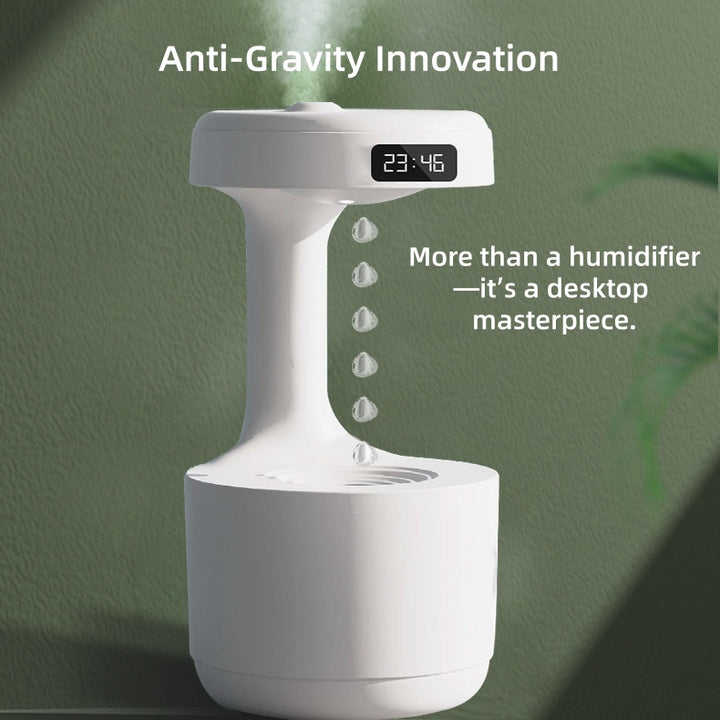 Anti-Gravity Humidifier | Whisper-Quiet, Auto-Off &amp; Senior-Friendly Design