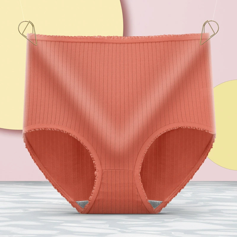 Buy 3 Get 3 Free Pack Plus-Size High-Waist Seamless-Trim Panties for Everyday Ease