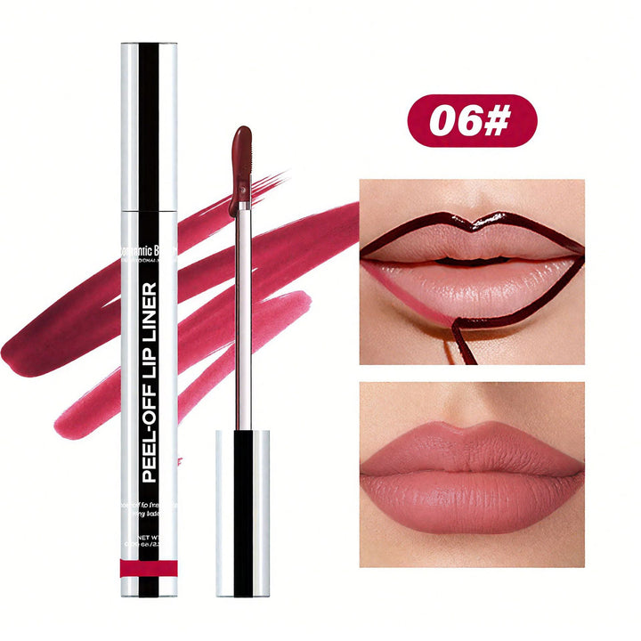 Peel-Off Lip Liner Stain, Long-Wear Smudge-Resistant Lip Color