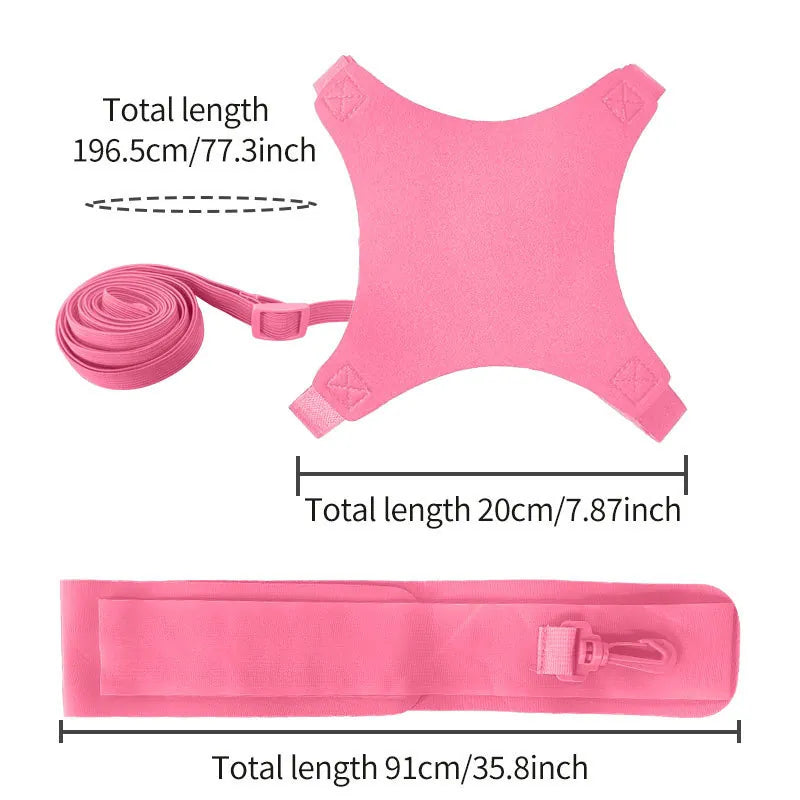 Solo Volleyball Trainer with Elastic Cord – Practice Bumps, Sets &amp; Serves Alone