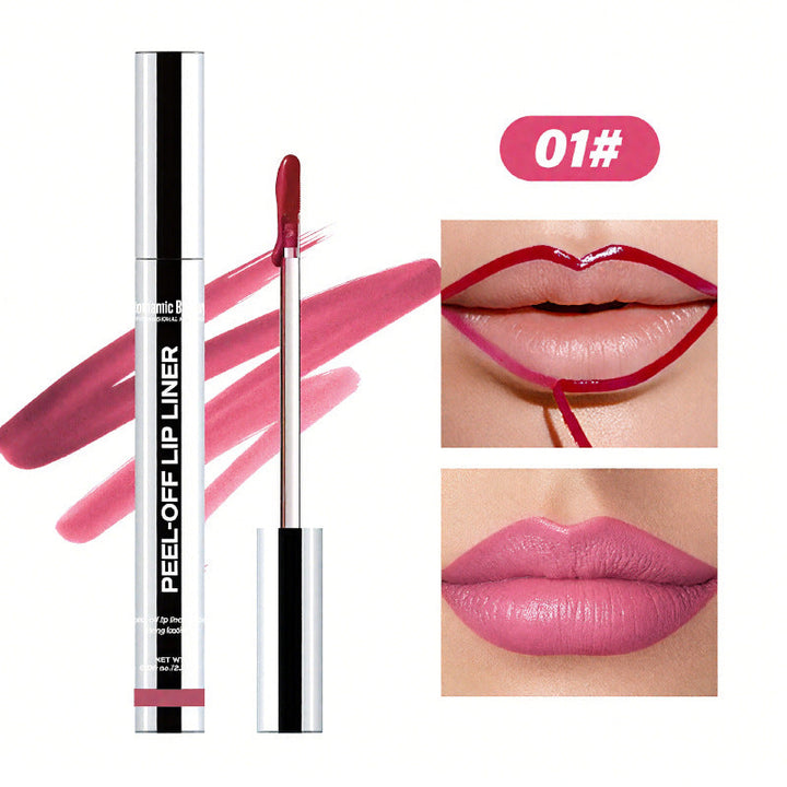 Peel-Off Lip Liner Stain, Long-Wear Smudge-Resistant Lip Color