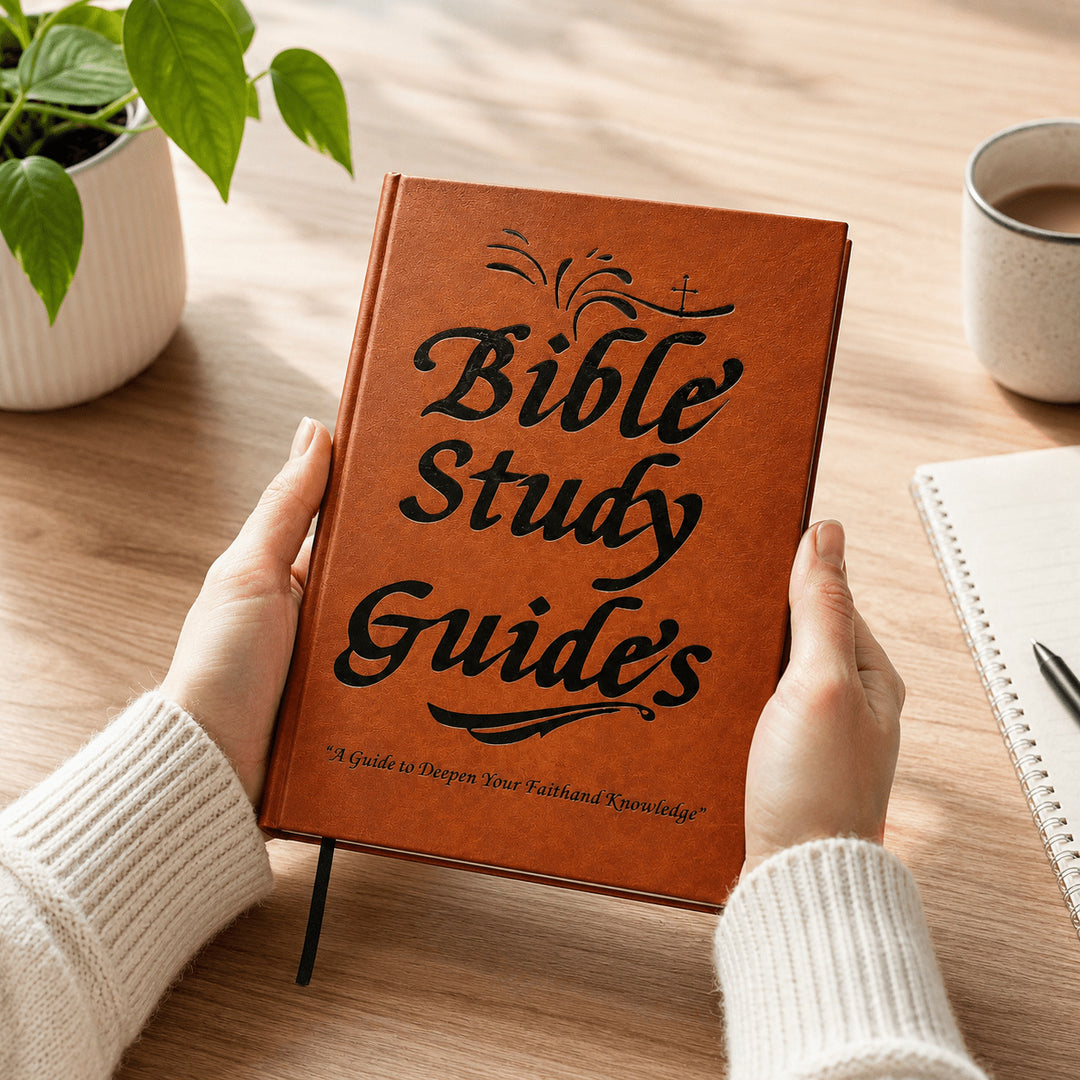 A5 Bible Study Journal — Daily Devotional &amp; Prayer Guide