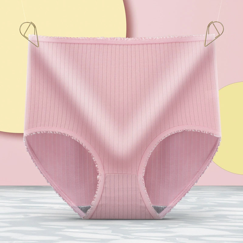 Buy 3 Get 3 Free Pack Plus-Size High-Waist Seamless-Trim Panties for Everyday Ease