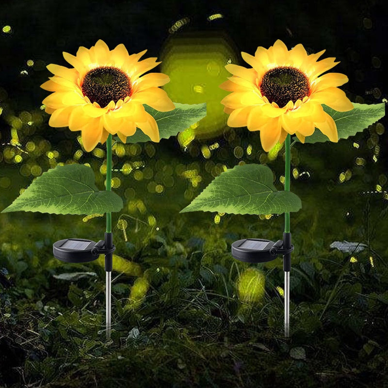 Solar Sunflower Lights | Bigger &amp; Brighter for Seniors&