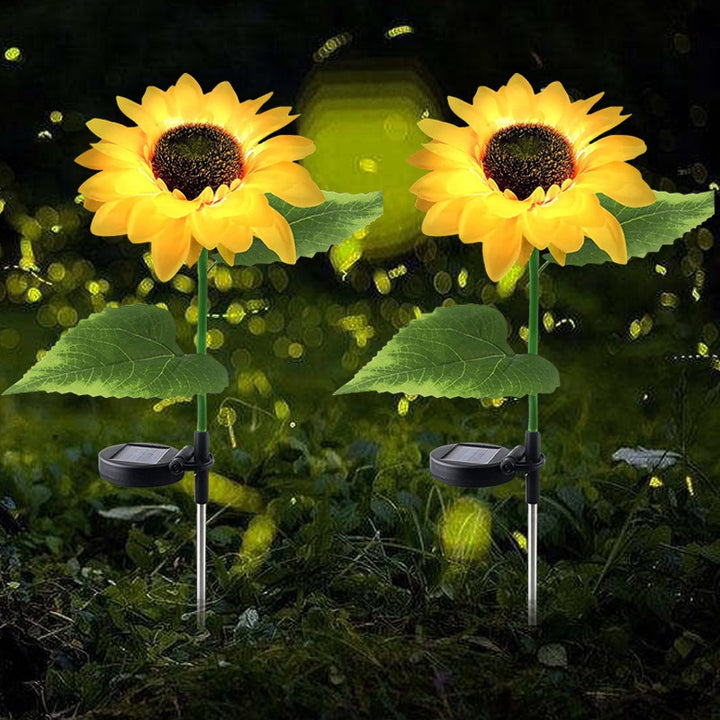 Solar Sunflower Lights | Bigger &amp; Brighter for Seniors&