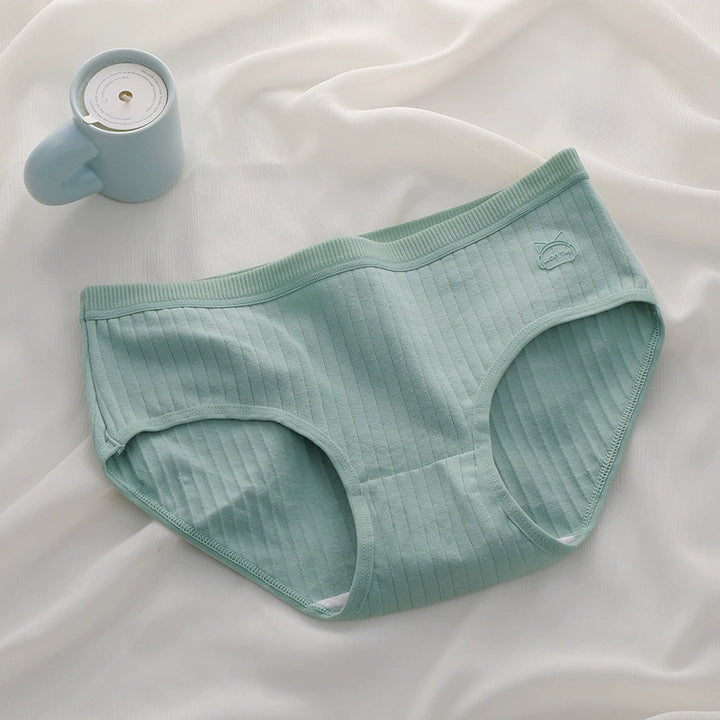 4-Pack Women’s Cotton Briefs — Soft, Breathable, No-Shrink Everyday Comfort