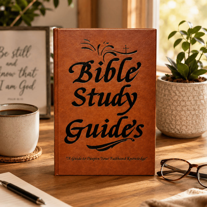 A5 Bible Study Journal — Daily Devotional &amp; Prayer Guide