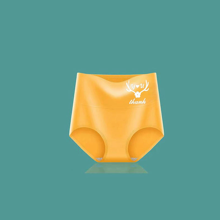 Buy 3 Get 3 Free, Pure Cotton High‑Waist Panties for Everyday Freshness