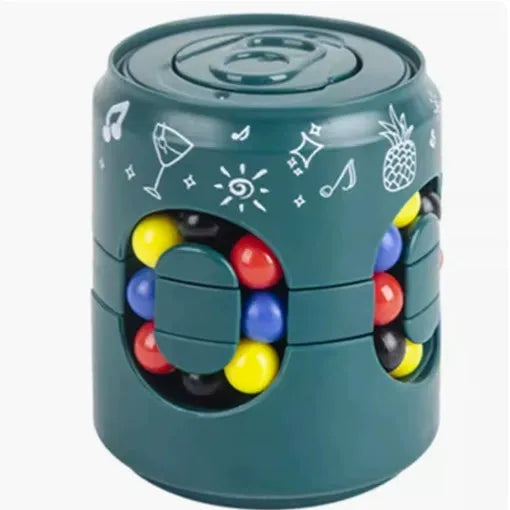 Can Shaped Fidget Cube — Soda Can Puzzle Stress Relief Toy for Kids and Adults