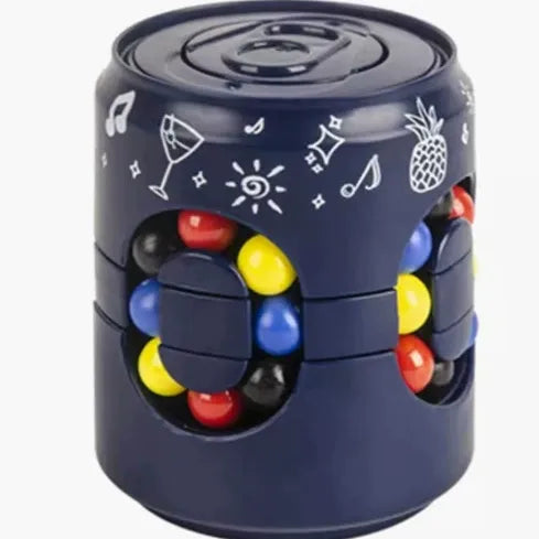 Can Shaped Fidget Cube — Soda Can Puzzle Stress Relief Toy for Kids and Adults