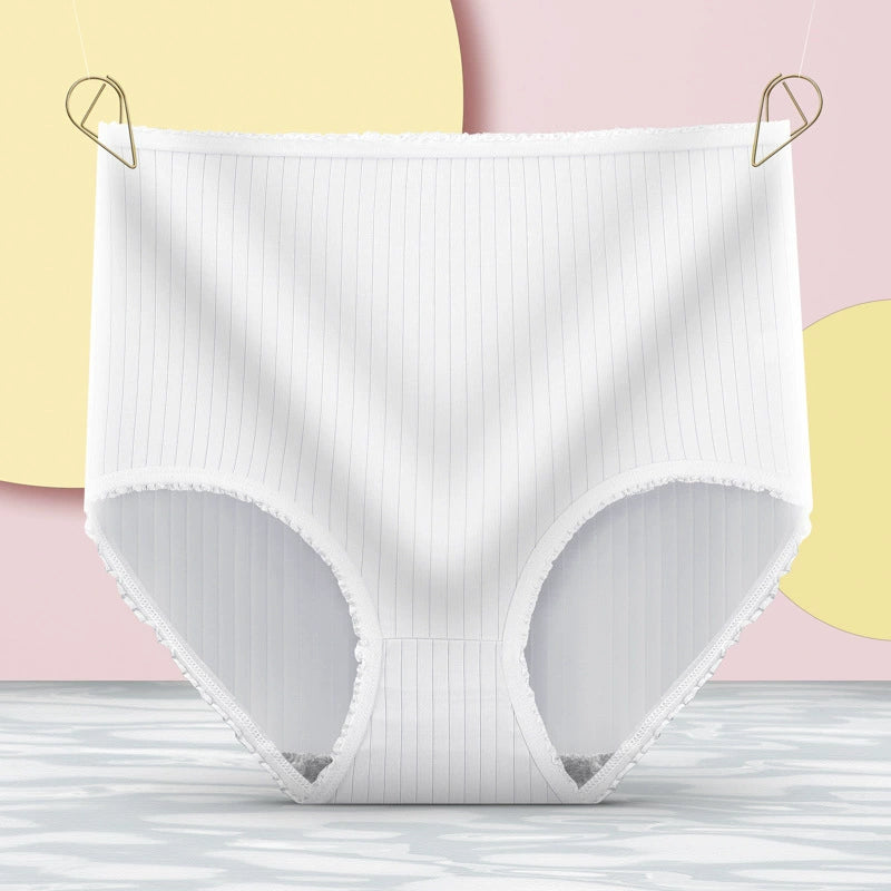 Buy 3 Get 3 Free Pack Plus-Size High-Waist Seamless-Trim Panties for Everyday Ease