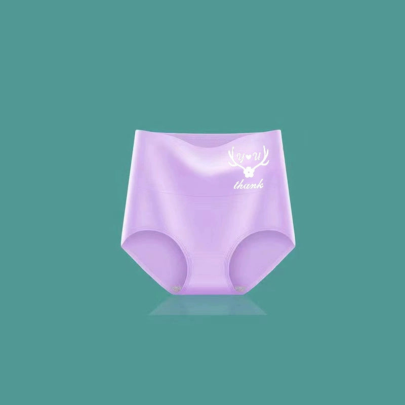Buy 3 Get 3 Free, Pure Cotton High‑Waist Panties for Everyday Freshness
