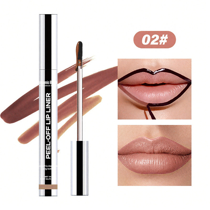 Peel-Off Lip Liner Stain, Long-Wear Smudge-Resistant Lip Color