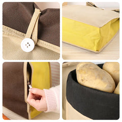 Non-Woven Produce Storage Bag – Blocks Light to Stop Sprouting