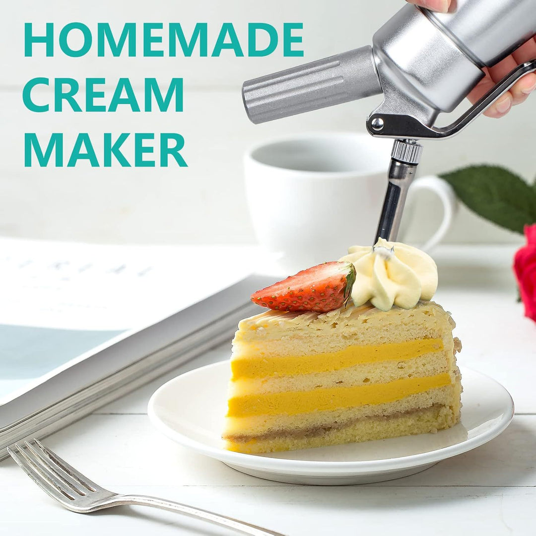 Professional Whipped Cream Maker | Fresh &amp; Additive-Free Desserts Instantly