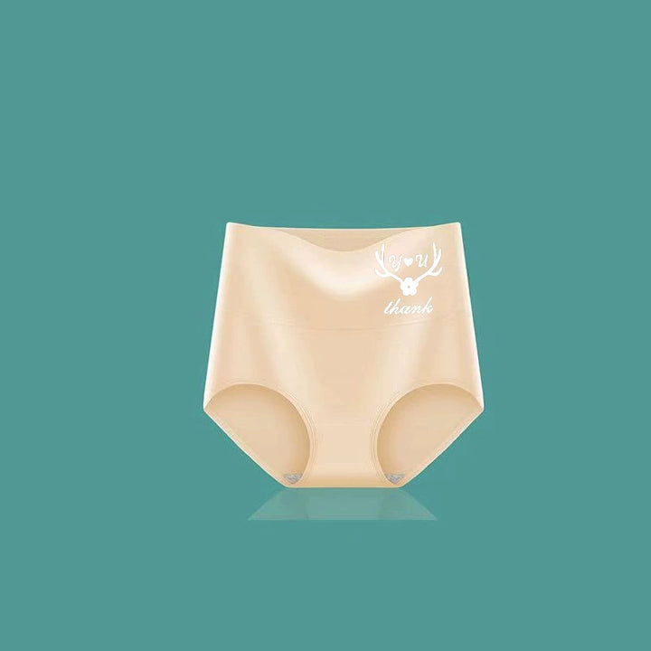 Buy 3 Get 3 Free, Pure Cotton High‑Waist Panties for Everyday Freshness