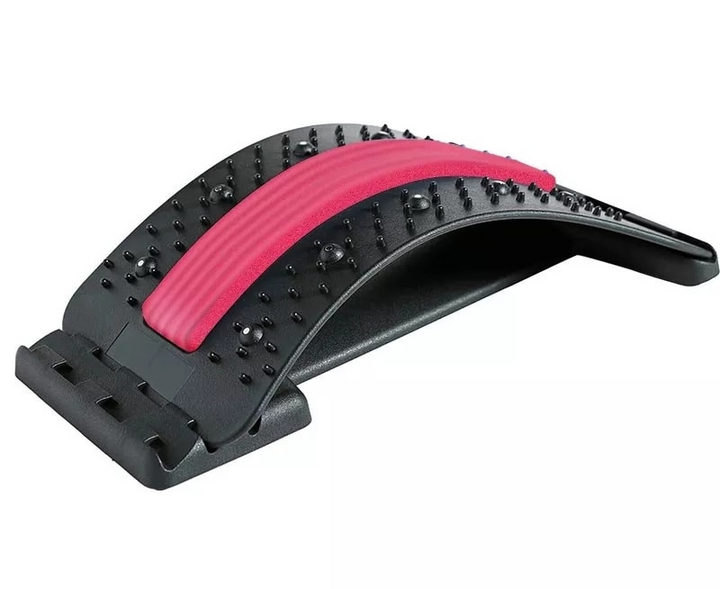 Ergonomic Back Massage Stretch Board - Pink