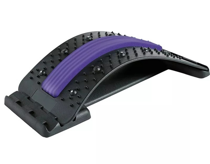 Ergonomic Back Massage Stretch Board - Purple