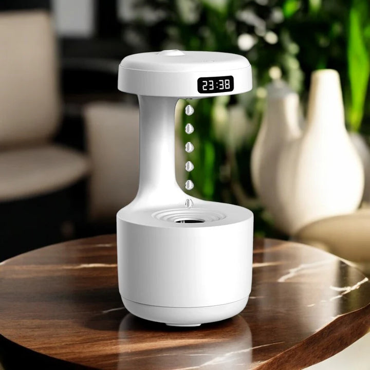 Anti-Gravity Humidifier | Whisper-Quiet, Auto-Off &amp; Senior-Friendly Design