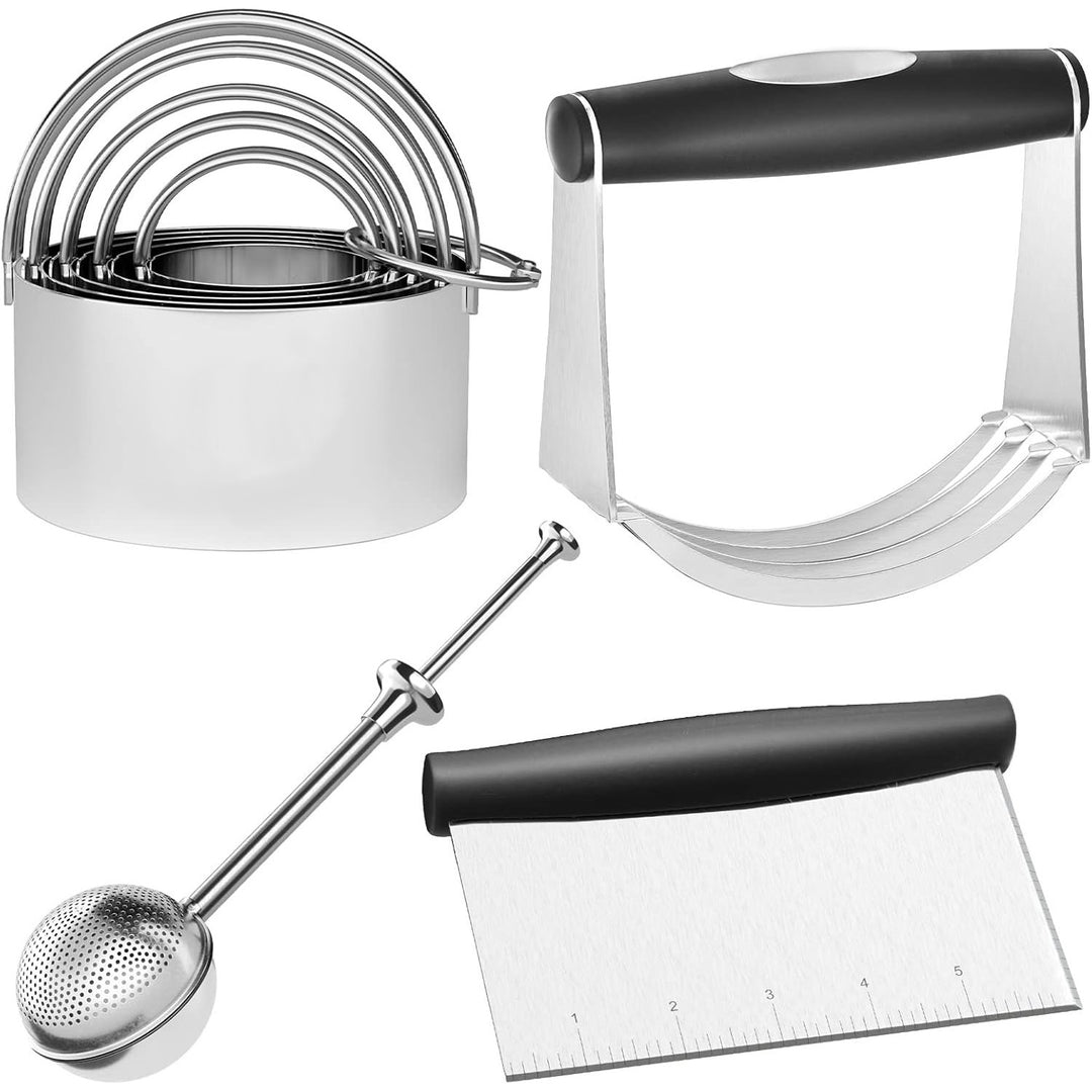 Ergonomic Pastry Tool Set | Easy Grip Baking Kit for Seniors