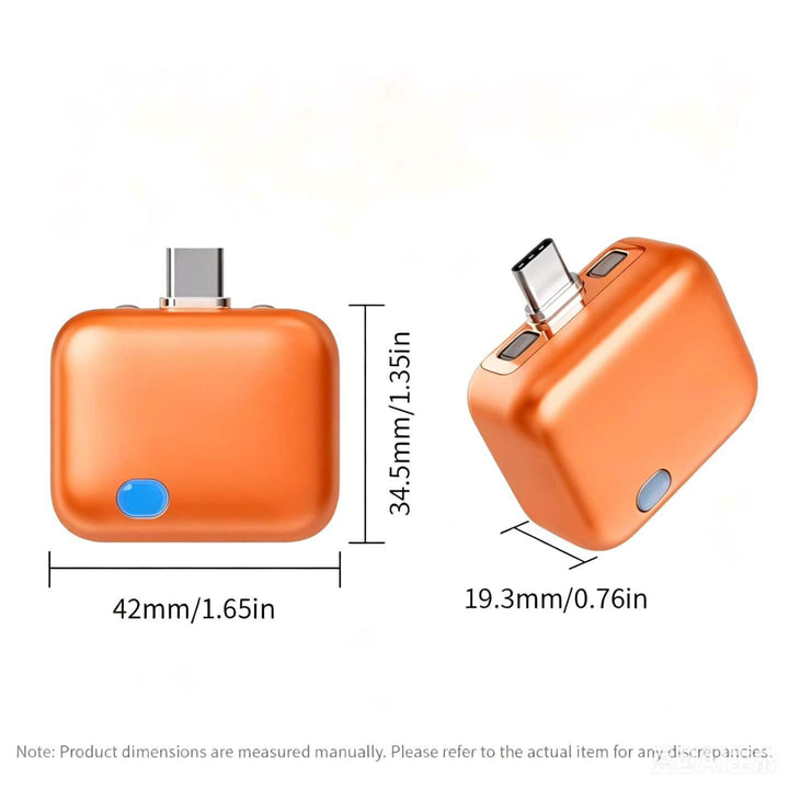Type-C to Type-C Auto Stop Charger Adapter for Phones &amp; Gadgets