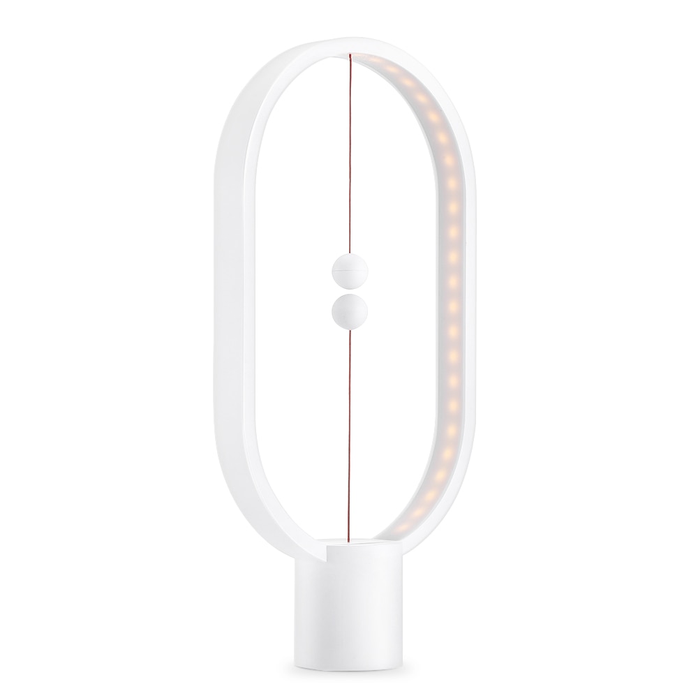 Floating Balance Lamp - Cordless Magnetic Sculpture Table Light