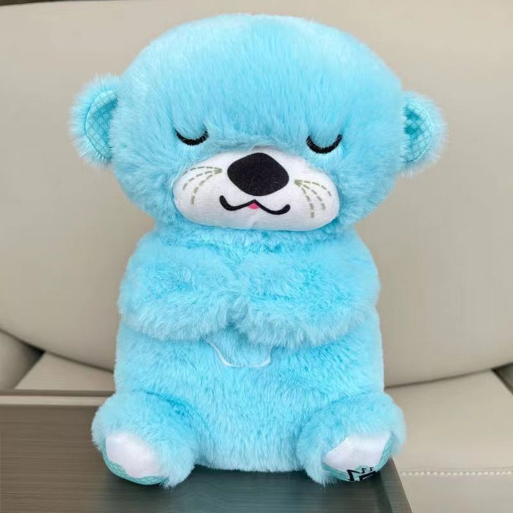 Calming Otter Plush Toy | Rhythmic Breathing Sleep Companion