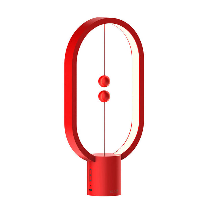 Floating Balance Lamp - Cordless Magnetic Sculpture Table Light