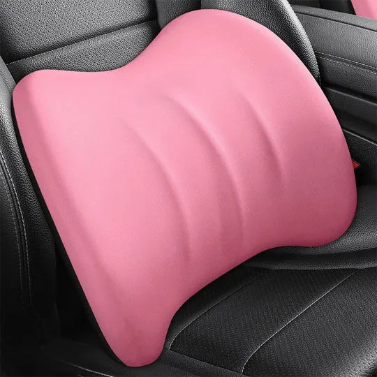 Ergonomic Car Neck &amp; Lumbar Support Cushion Set for Driving Comfort