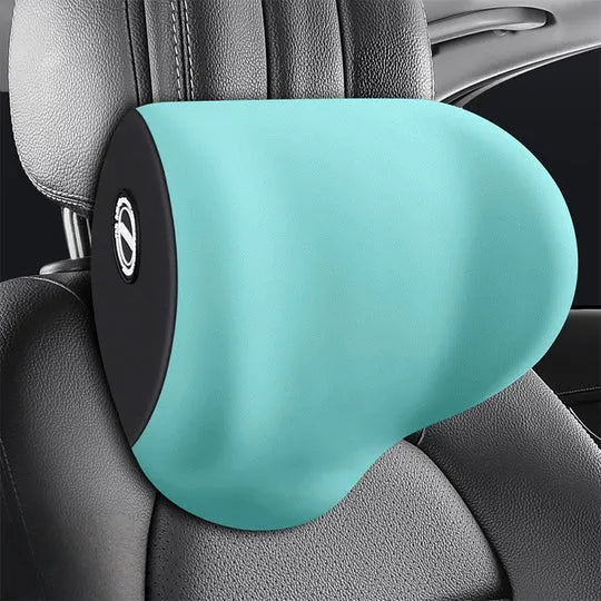 Ergonomic Car Neck &amp; Lumbar Support Cushion Set for Driving Comfort