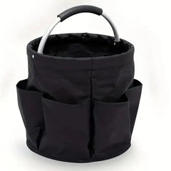 Foldable tote in black
