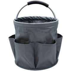 Foldable tote in gray