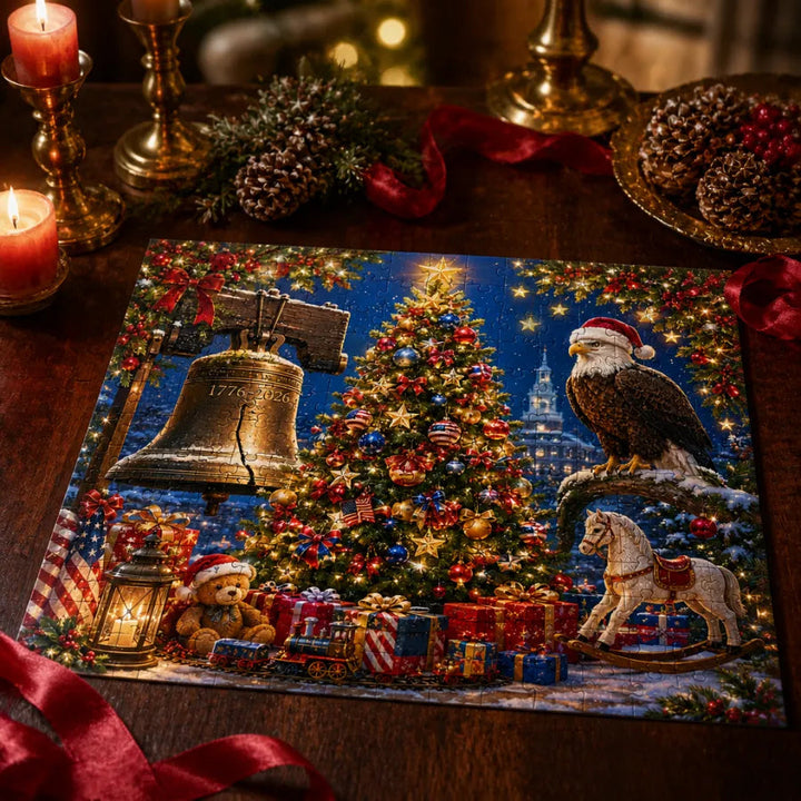 🎄🦅 250th Anniversary Christmas Jigsaw Puzzle