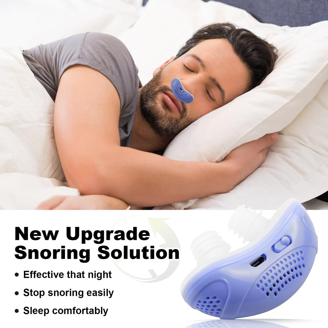 SleepAir Silent Snore Stopper - Small, Cordless &amp; Comfortable Sleep Solution
