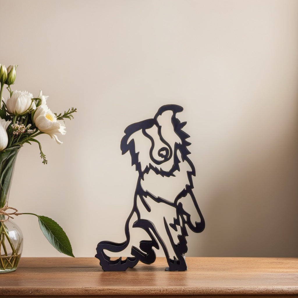 Abstract Dog Sculptures - CanineArt - Australian Shepherd