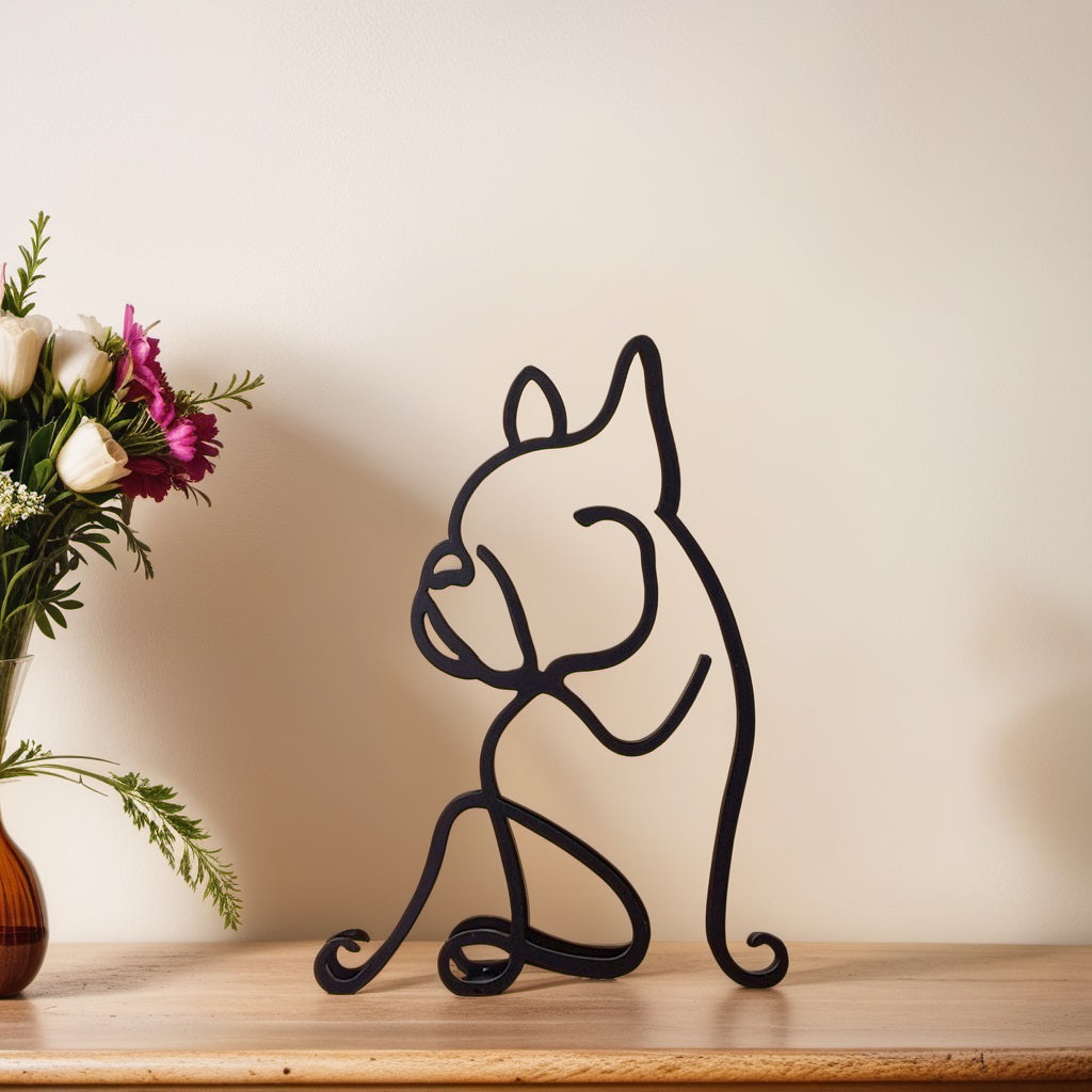 Abstract Dog Sculptures - CanineArt - Bull Dog