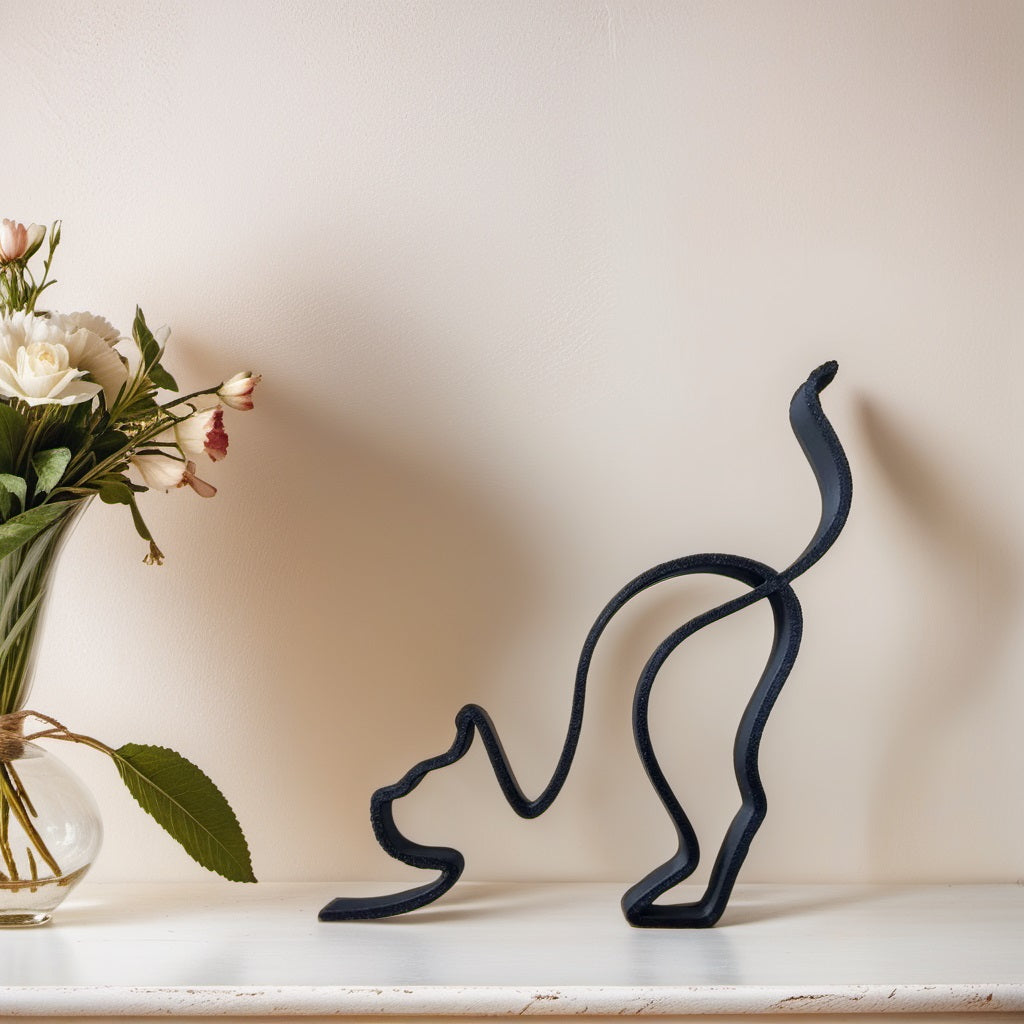 Abstract Dog Sculptures - CanineArt - Cat