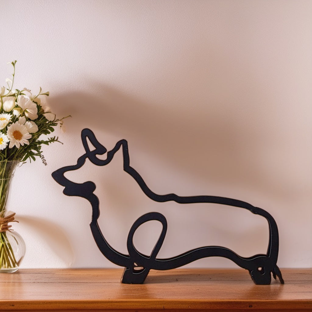 Abstract Dog Sculptures - CanineArt - Corgi