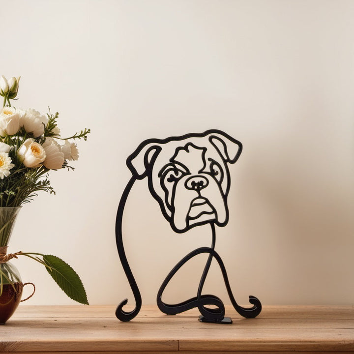 Abstract Dog Sculptures - CanineArt - English Bulldog