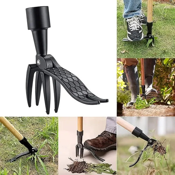 Velloraco™ Long-Handle Heavy-Duty Steel Root Extractor