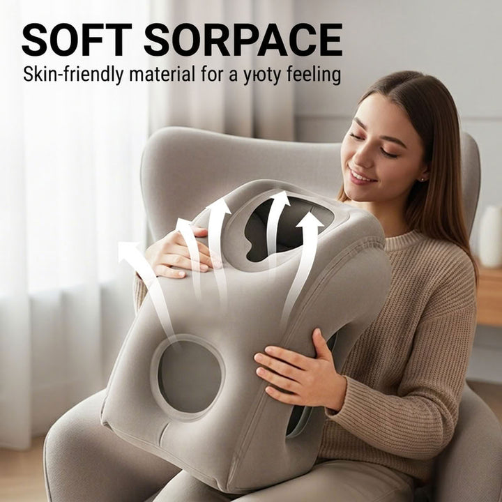 Inflatable Forward-Leaning Travel Pillow