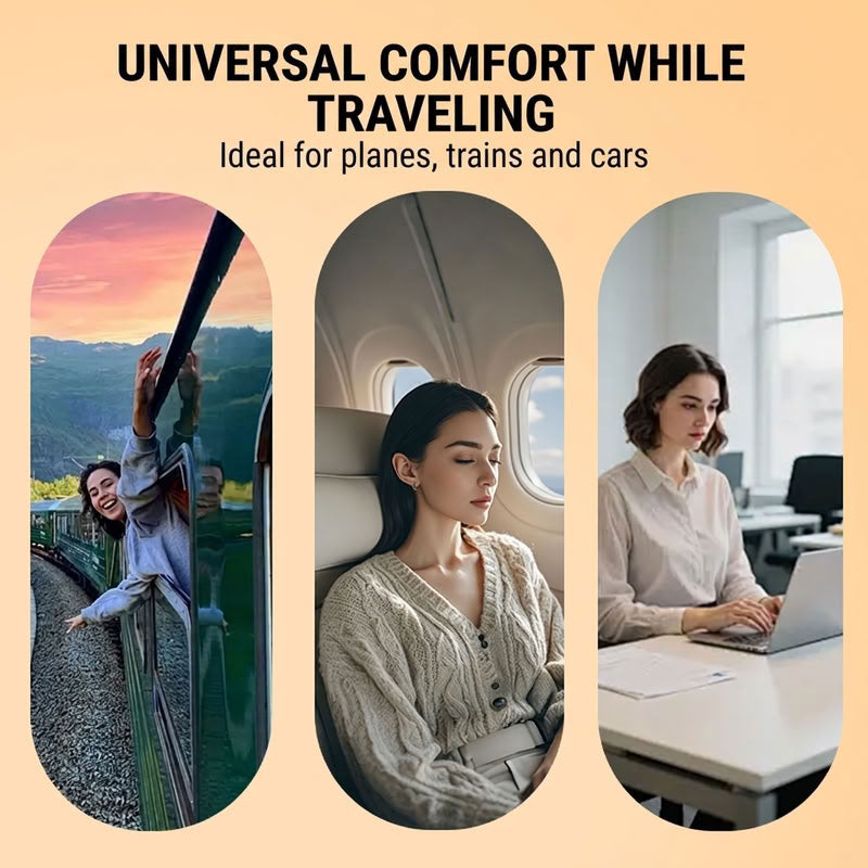 Inflatable Forward-Leaning Travel Pillow
