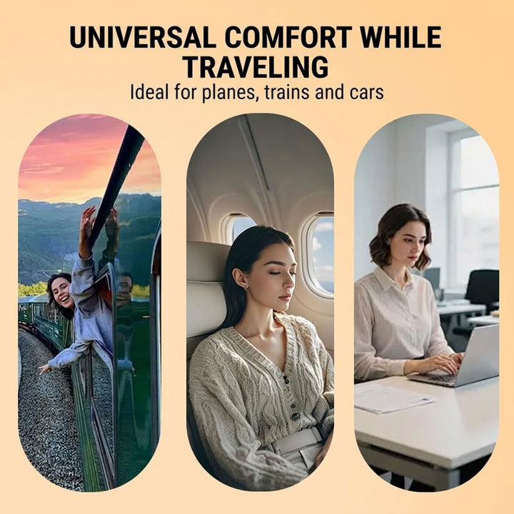 Inflatable Forward-Leaning Travel Pillow