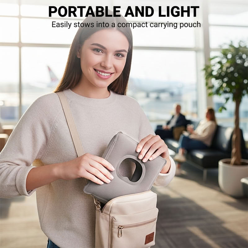 Inflatable Forward-Leaning Travel Pillow