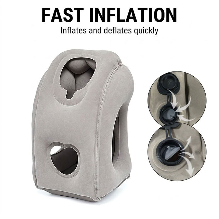 Inflatable Forward-Leaning Travel Pillow