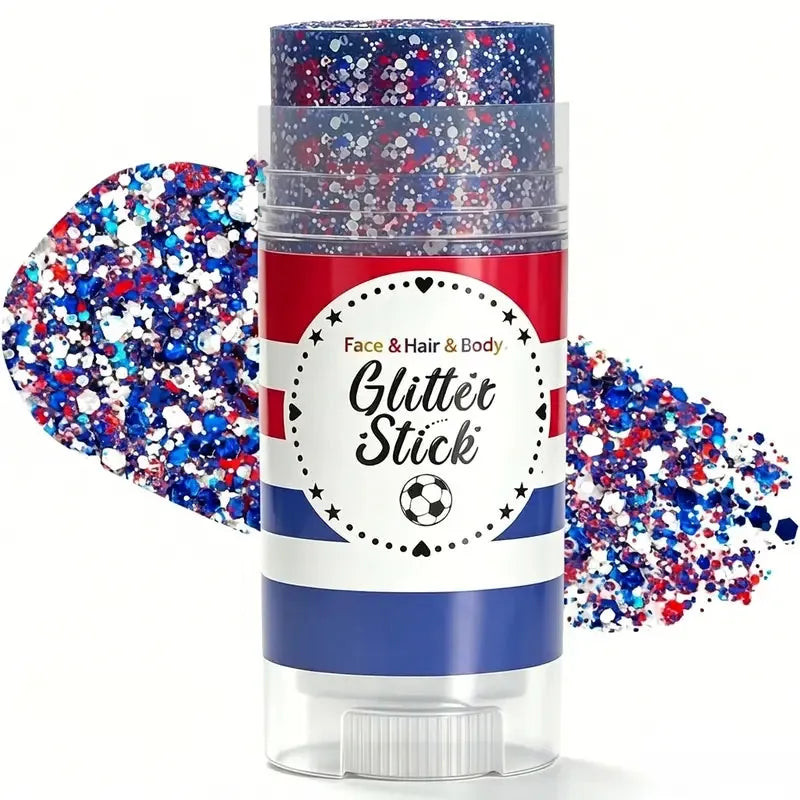 Twist-Up Glitter Stick — Swipe-On Sparkle for Face, Hair &amp; Body